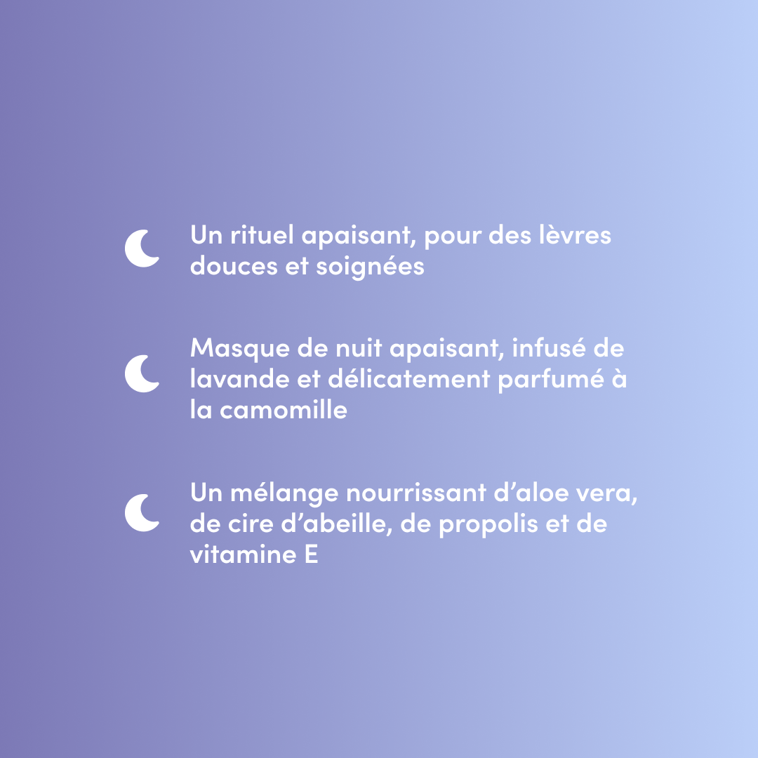 Lavender Chamomile Lip Sleep Mask